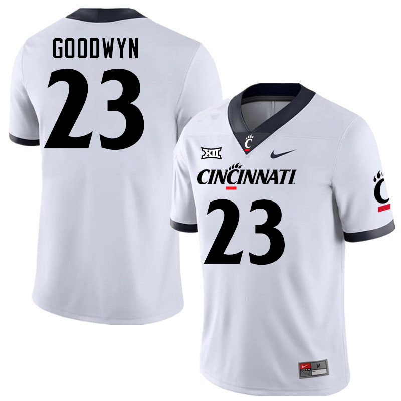 Cincinnati Bearcats #23 Willie Goodwyn College Football Jerseys Stitched-White